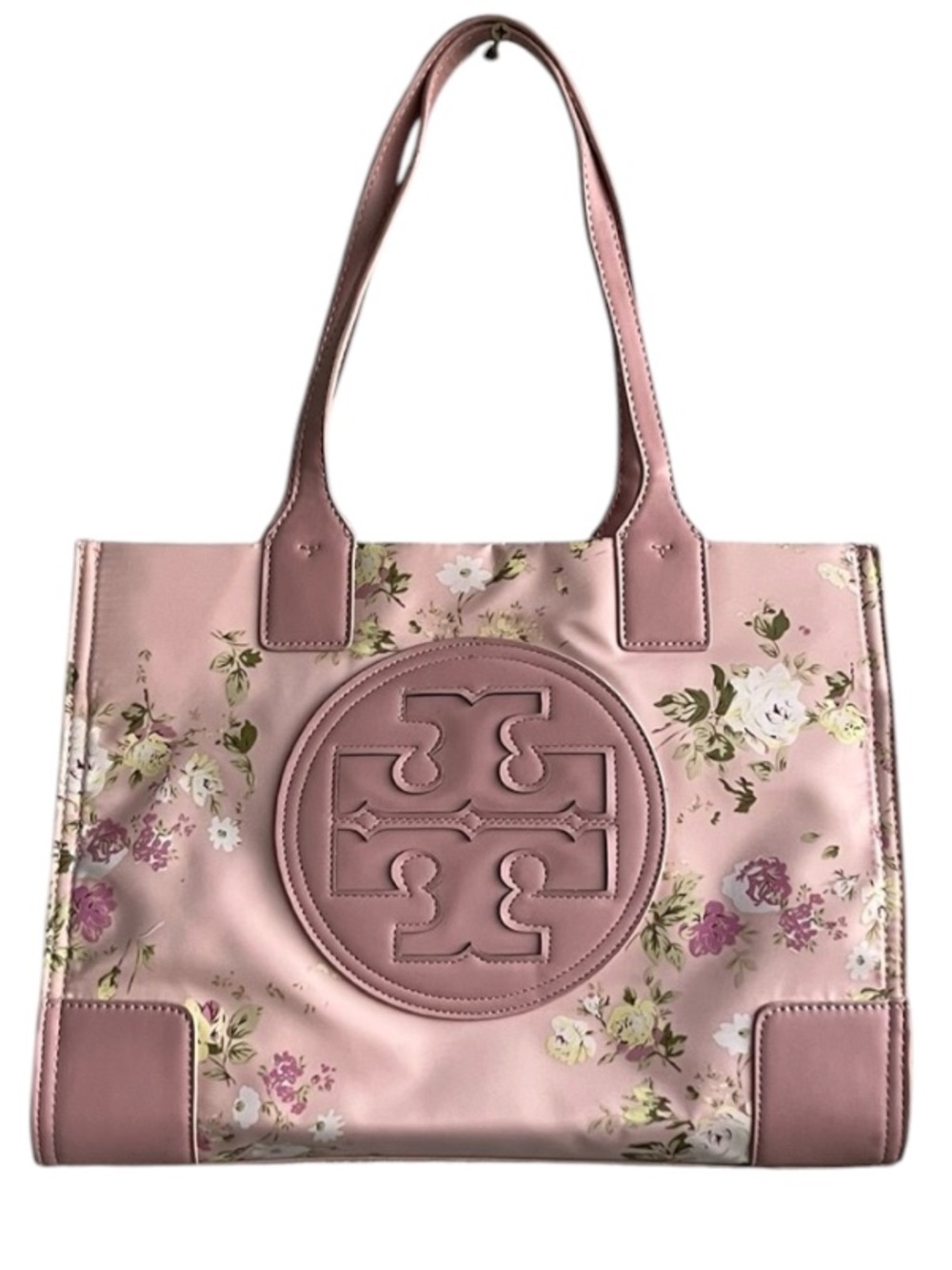 Tory Burch Ella Small Printed Tote Bag EUC